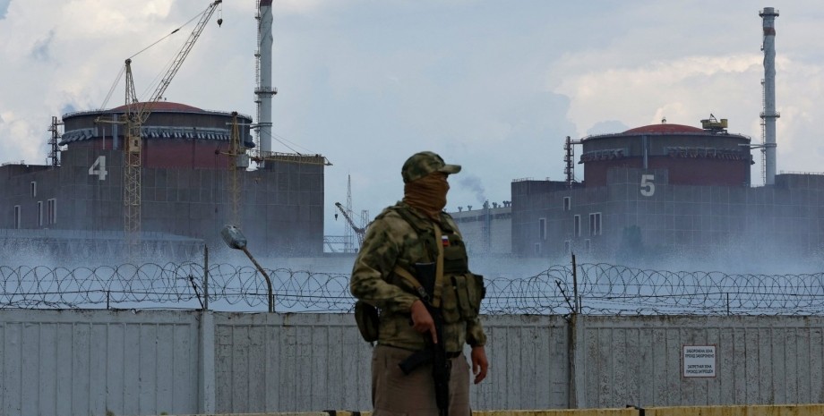 Nach Angaben des Präsidenten der Ukraine wird das größte Kernkraftwerk in Europa...