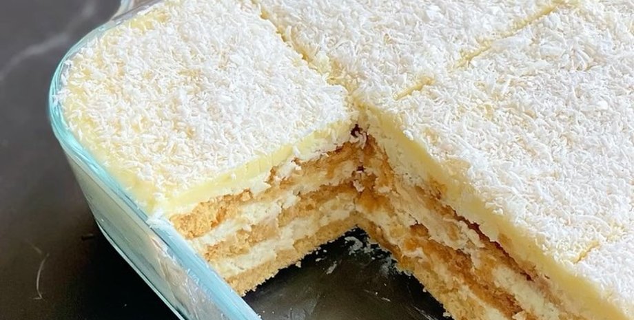 кокосовый десерт