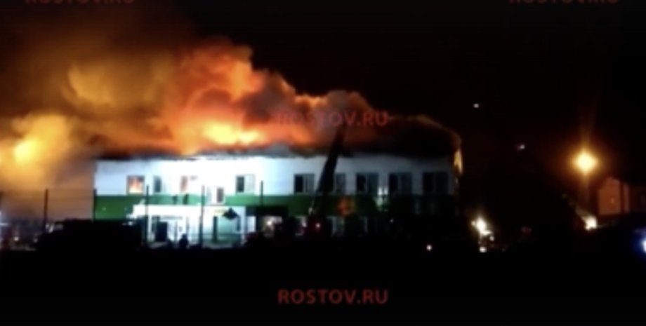 пожар ростовская область воинская часть