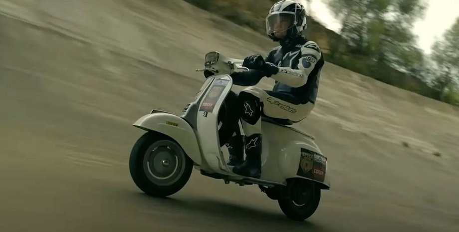 скутер веспа, Piaggio Vespa, Vespa 50 Special, мировой рекорд