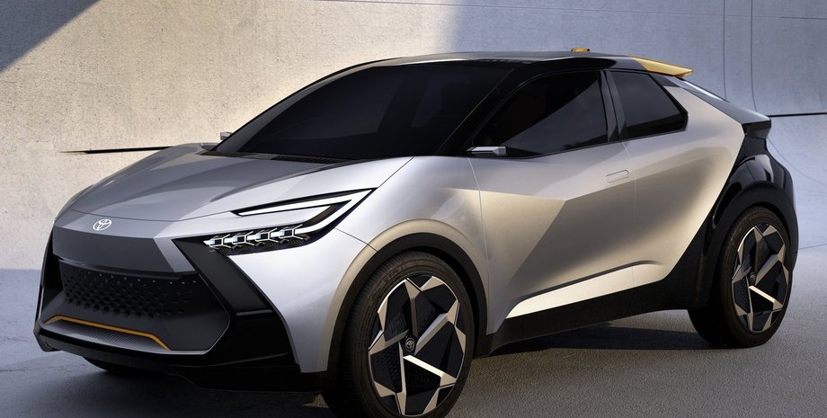 Toyota C-HR 2024, Toyota C-HR, новая Toyota C-HR, кроссовер Toyota C-HR, гибрид Toyota