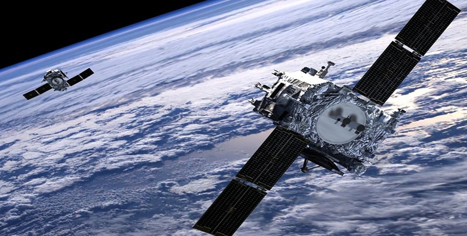 спутник, военный спутник, спутник на орбите, спутник НАСА