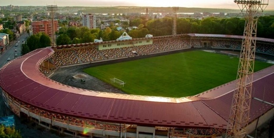 Тернополь, стадион, шухевич, имени шухевича, посол израиля, в израиле осудили, новое имя