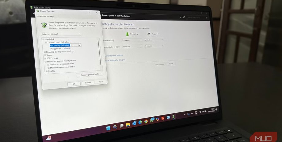 windows ноутбук скрытая настройка