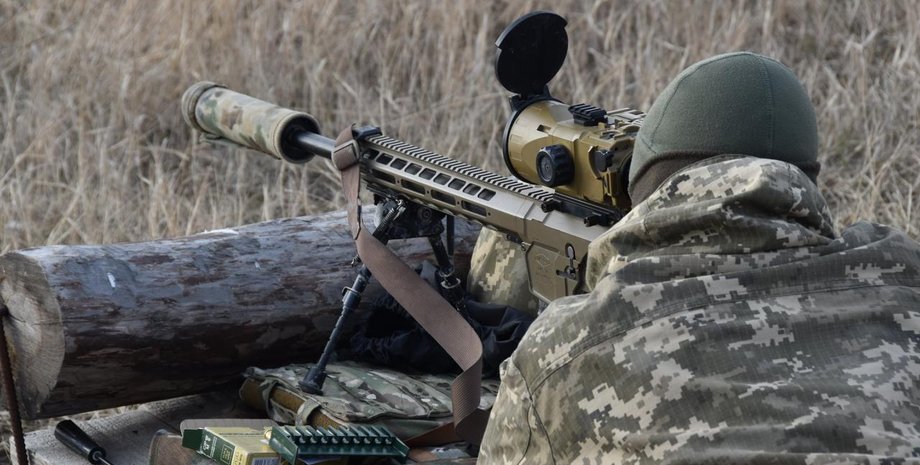 снайпер, український снайпер, снайпер ліквідував окупантів, снайпер ГУР