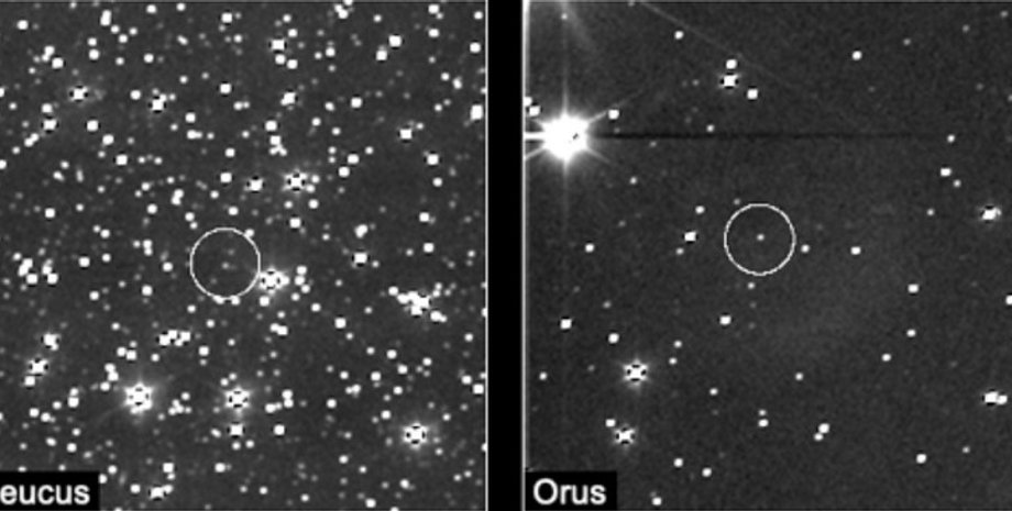 троянські астероїди, Левк, Орус, Юпітер