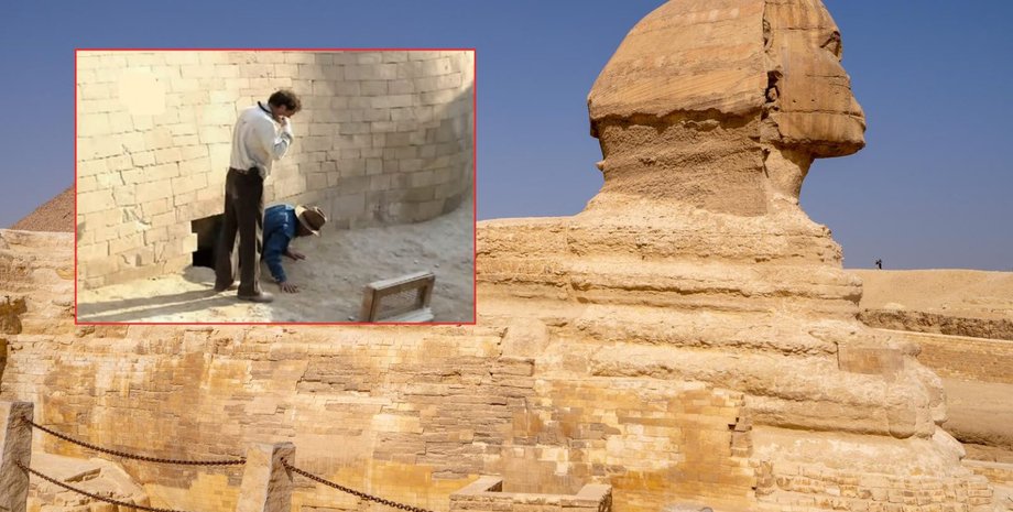 Гиза, пирамиды, Сфинкс, археология, исследования, раскопки, плато, тоннель, полость, загадка, цивилизация