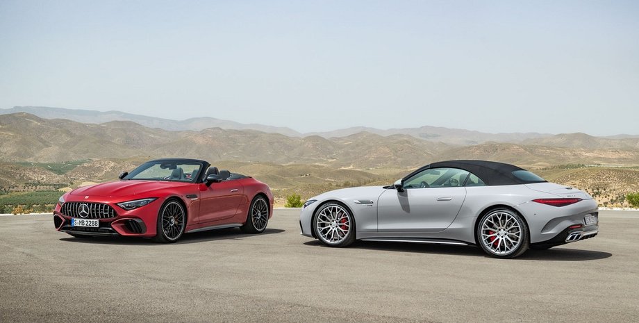 Mercedes-AMG SL, новий Mercedes-AMG SL, новий Mercedes SL, Mercedes-AMG SL 2022