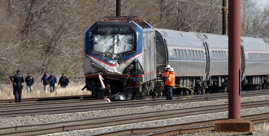 В США сошел с рельс поезд / Фото из открытых источников