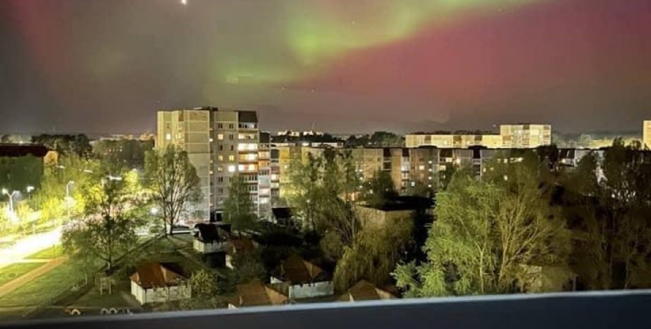 полярне сяйво, Україна