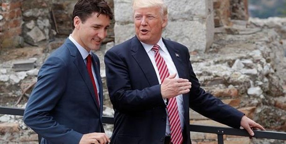 Трюдо и Трамп/Фото с сайта Корреспондент