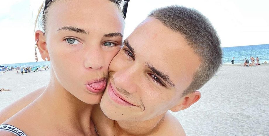 Ромео Бекхем, Мія Реган, пара, роман, відносини, нова дівчина