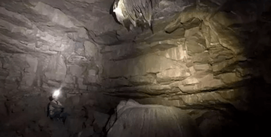 пещера, окаменелости, уэльс