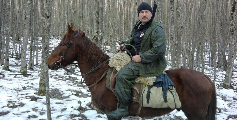 Человек на лошади Человек на лошади