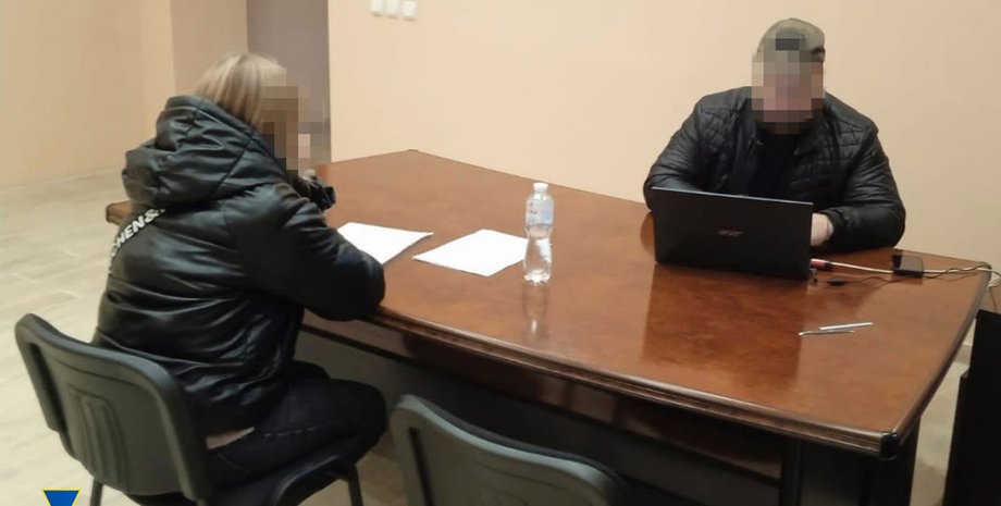 СБУ, сбу задержание, коллаборантка, коллаборанта сбу