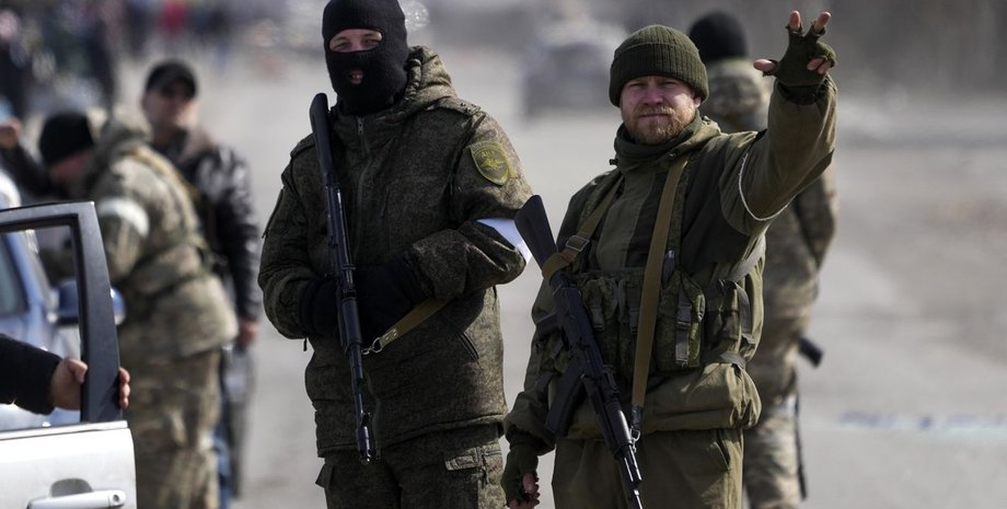 Российские военные, фото