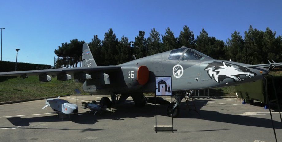 Турецкий самолет Су-25