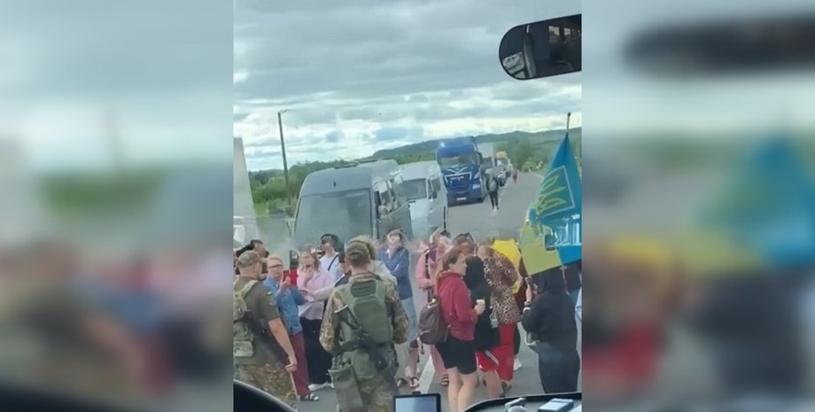 Протест против ТЦК, скандал с ТЦК, Львовская область ТЦК, ТЦК водитель, ТЦК протесты, ТЦК задержания, ТЦК мобилизация