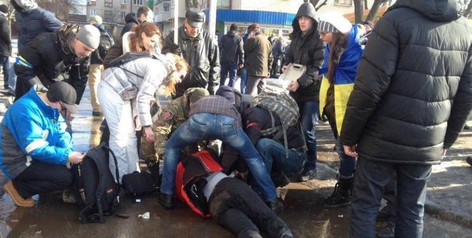 После теракта в Харькове / Фото: twitter.com/SobiNews_com