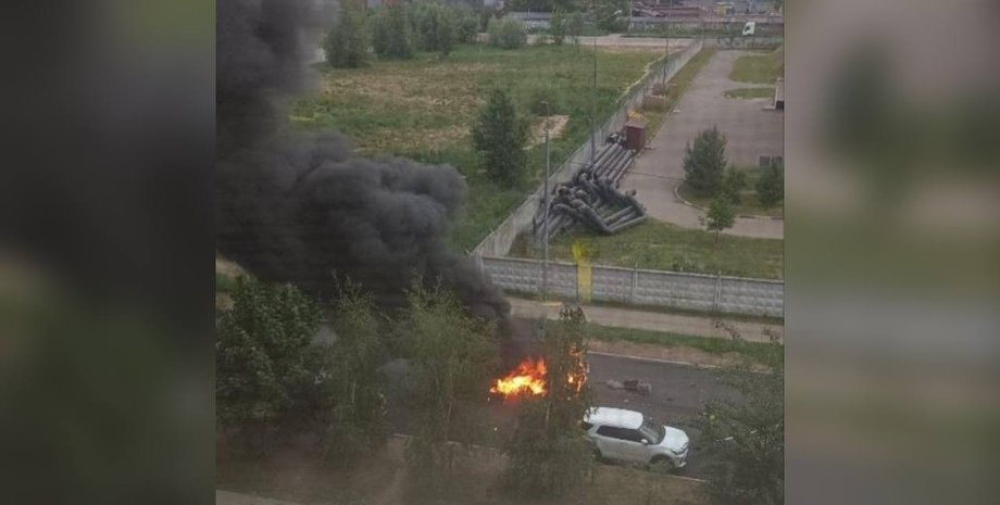 Підрив авто у Балашисі РФ