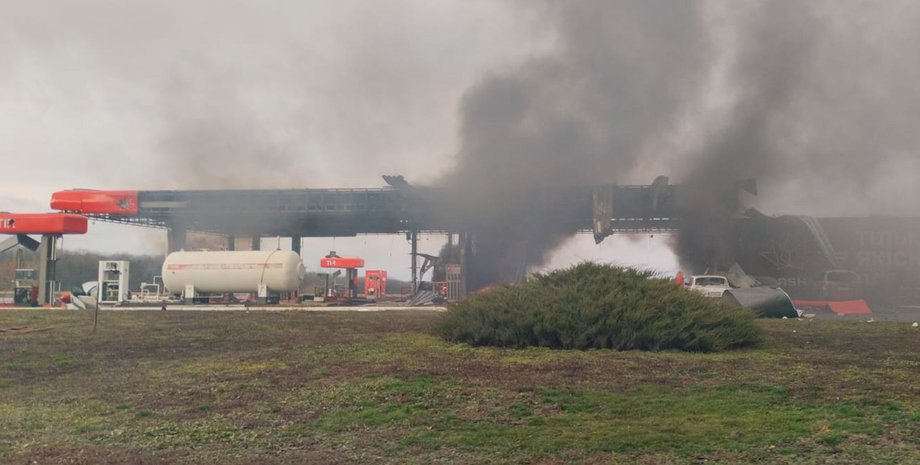 атака на АЗС в селі Павлівка