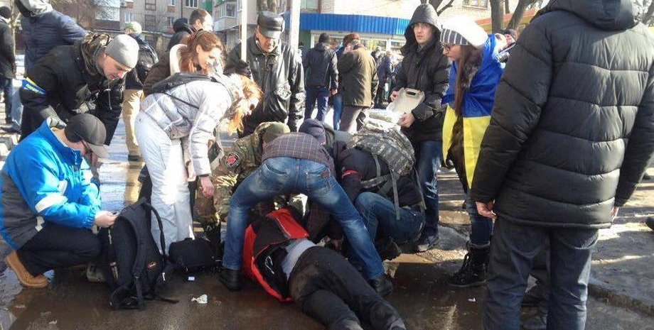 После теракта в Харькове / Фото: twitter.com/SobiNews_com