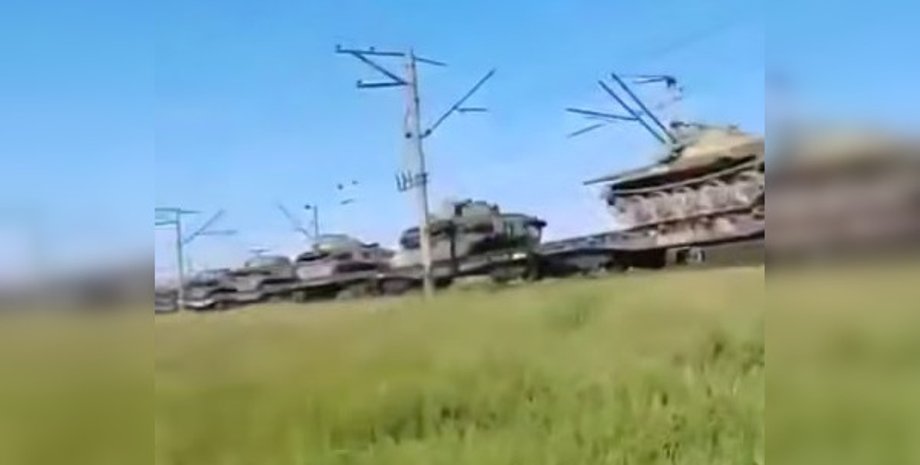 Т-62МВ, Т-62М, танки, эшелон, война в украине, война с россией, техника, потери ссс рф