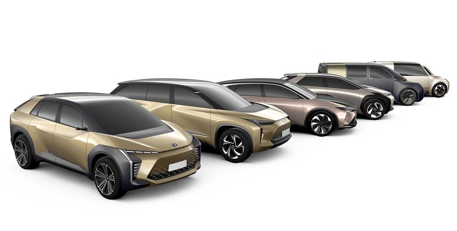 Toyota BZ, электромобили Toyota BZ, электромобили Toyota