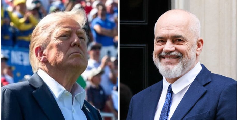 Дональд Трамп і Еді Рама