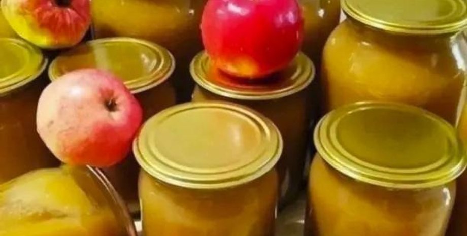 яблочное пюре, рецепт пюре из яблок