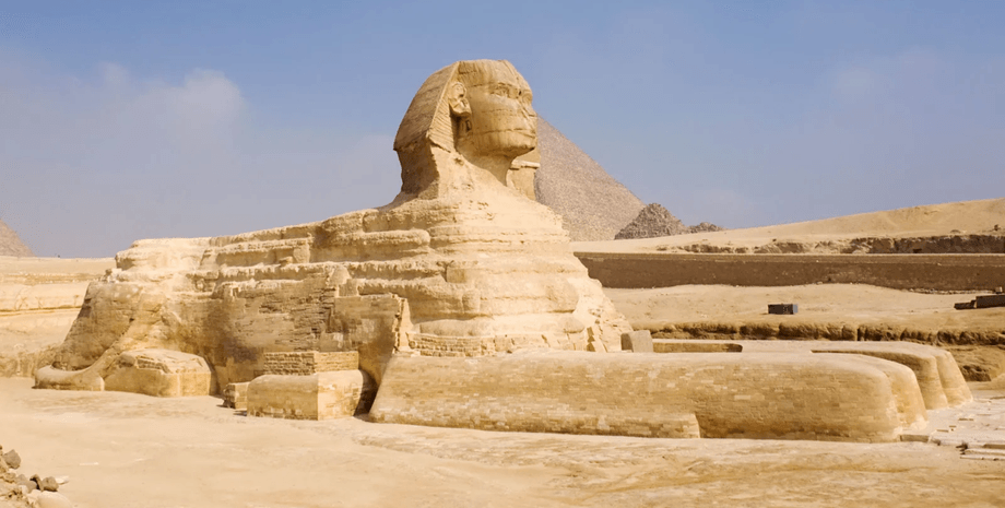 Большой сфинкс в Гизе, Теория происхождения сфинкса, Загадки Древнего Египта, Ветровая эрозия и образование горных пород, археология, история