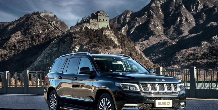 Beijing BJ90 Shanhe Edition, Beijing BJ90, новый Beijing BJ90, Beijing BJ90 2022, копия Mercedes GLS