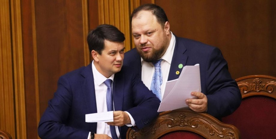 Руслан Стефанчук, Дмитрий Разумков, санкции, Россия