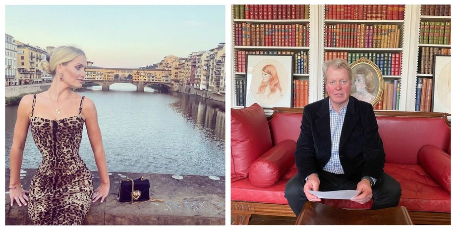 Леди Китти Спенсер, Чарльз Спенсер, граф, семья, фото