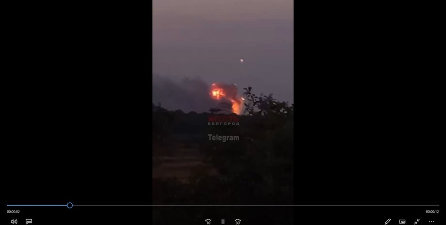 пожежа, білгородська область