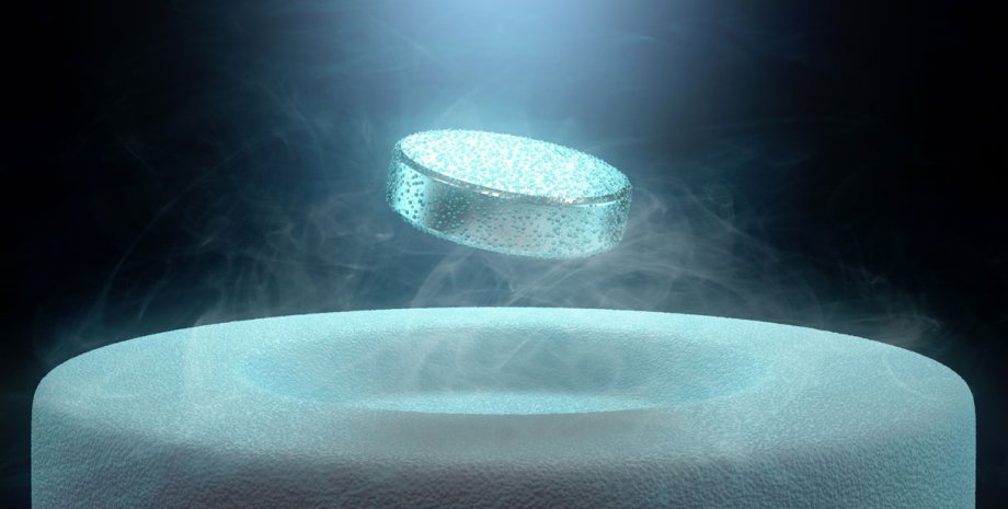 сверхпроводник левитирует сверхпроводник, левитация