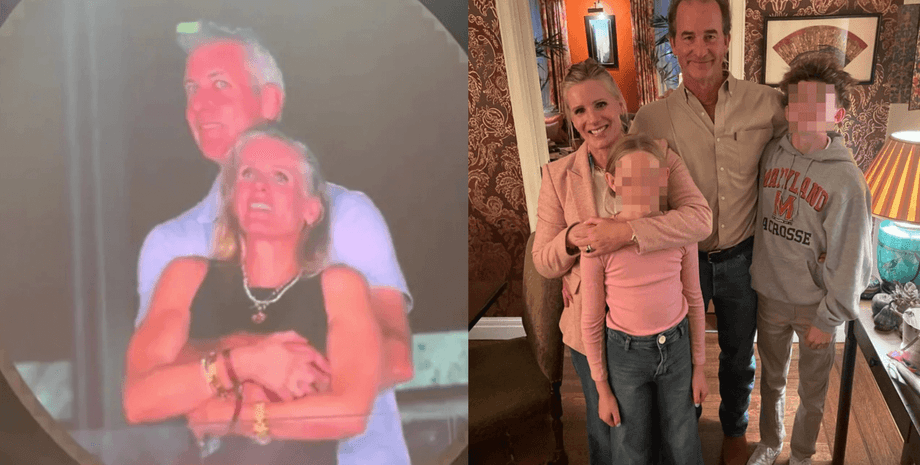 начальника компании Эндрю Байрона поймали с любовницей Кристин Кебот на концерте