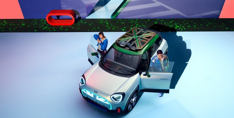 Новий Mini Aceman, Mini Aceman 2022, Mini Aceman, кросовер Mini, електромобіль Mini, електрокар Mini