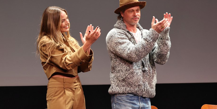 Марго Роббі та Бред Пітт