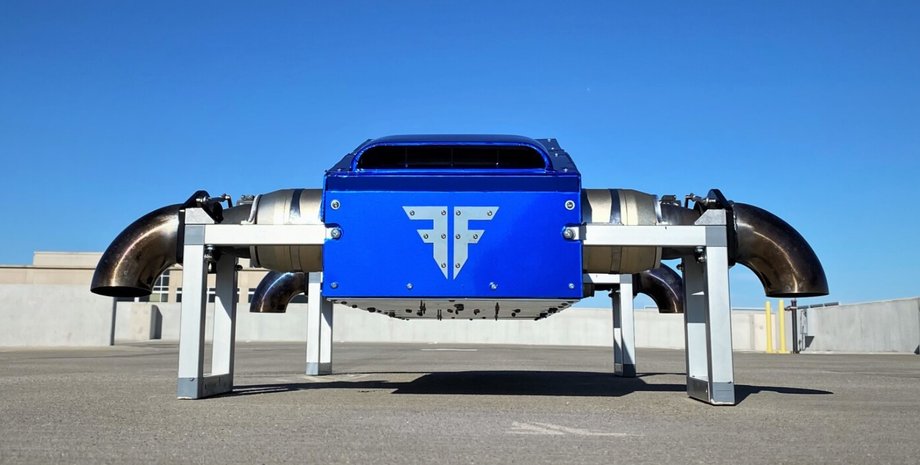 AB6 JetQuad, дрон, літальний апарат