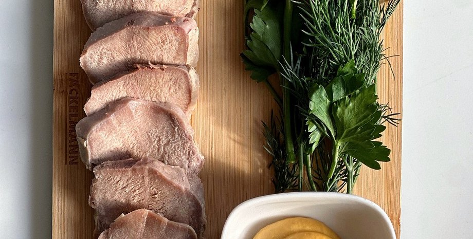 язик, свинячий язик, рецепти, як відварити язик