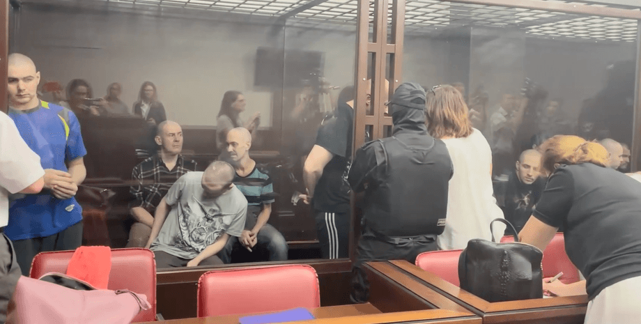 суд Айдар, суд украинцы, суд пленные, судят пленных, суд защитники, суд бойцы ВСУ