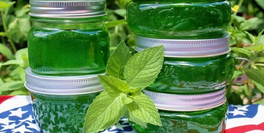 м'ятне варення, рецепт