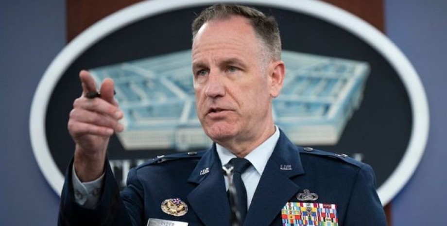 Представитель Пентагона Патрик Райдер Представитель Пентагона Патрик Райдер