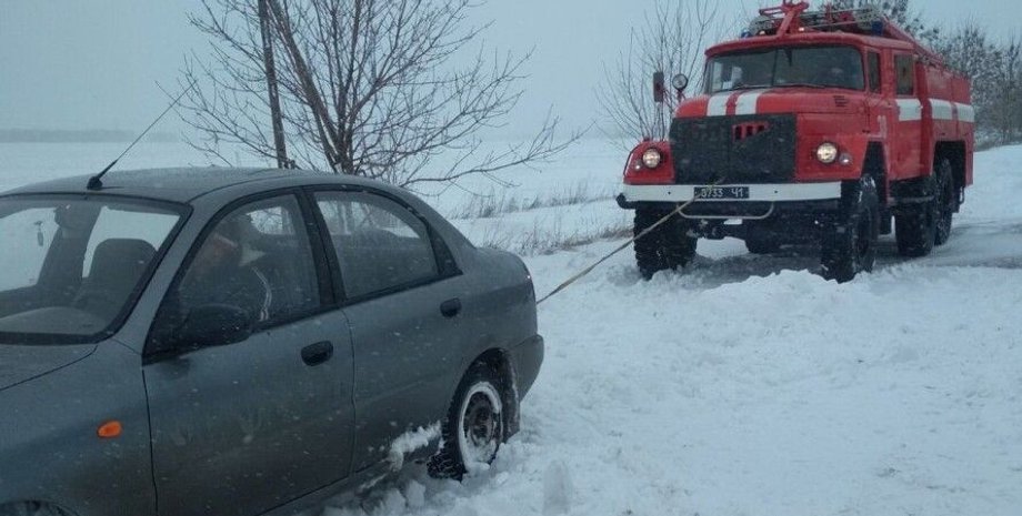 Укравтодор, снегопад, непогода, снегопады, ограничение движения