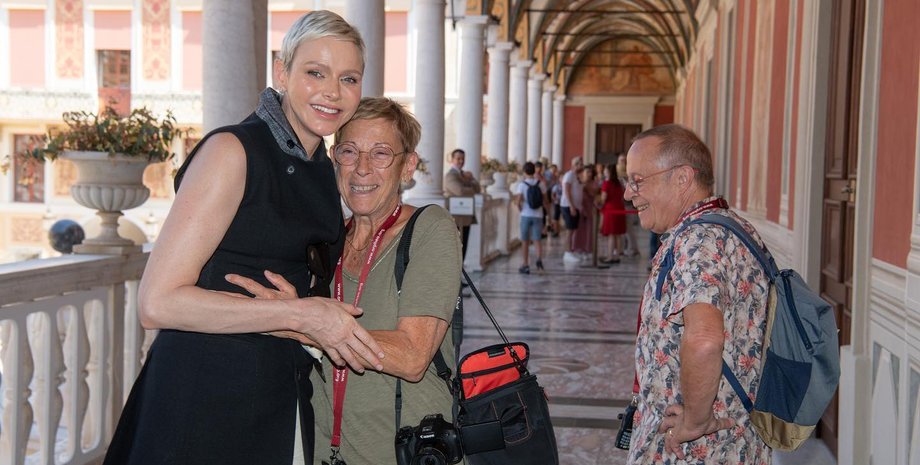 княгиня монако, княгиня шарлен, шарлен монако, дворец монако, туристы, монако