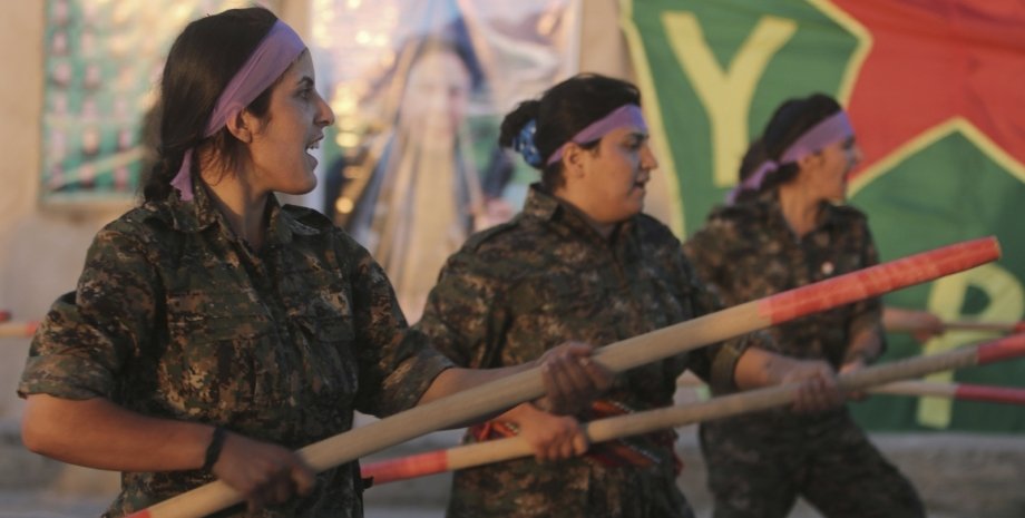 Курдские женщины-воины / Фото: ibtimes.co.uk