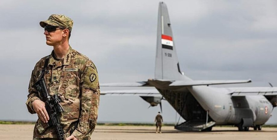 военнослужащий США в Ираке