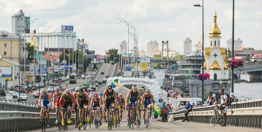 триатлон, киев, велосипед, фото