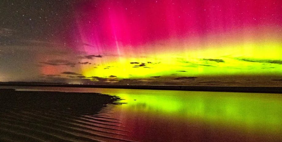 Северное сияние засияло над Британией, Скандинавией и Америкой
